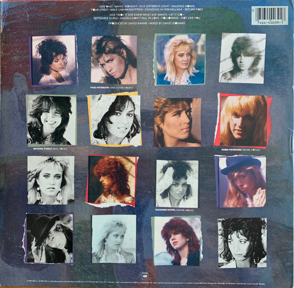 Bangles : Different Light (LP, Album, Car)