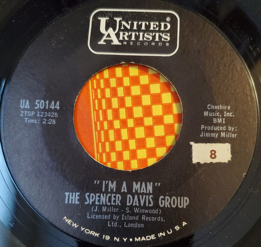 The Spencer Davis Group : I'm A Man (7", Ter)