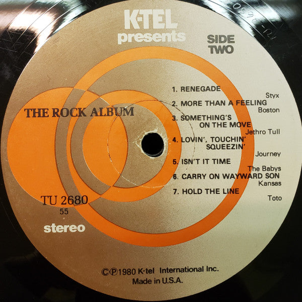 Various : The Rock Album (LP, Comp, 55)