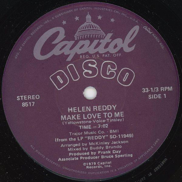 Helen Reddy : Make Love To Me / More Than You Could Take (12")