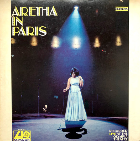 Aretha Franklin : Aretha In Paris (LP, Album, CT )