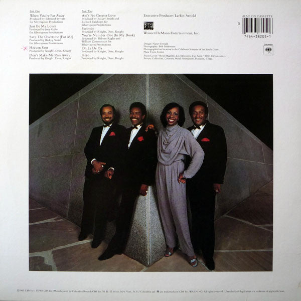 Gladys Knight And The Pips : Visions (LP, Album, Car)