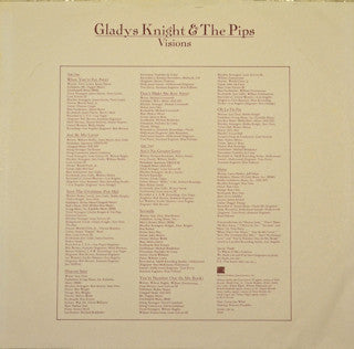 Gladys Knight And The Pips : Visions (LP, Album, Car)