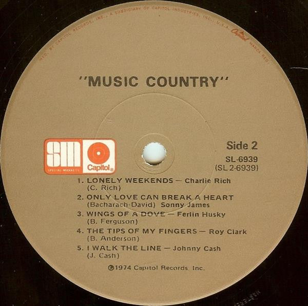 Various : Music Country Spectacular (3xLP, Comp)