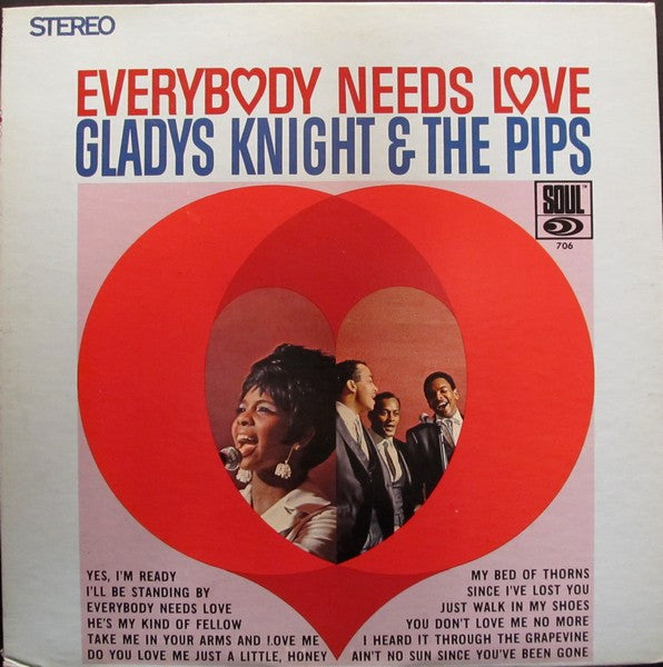 Gladys Knight And The Pips : Everybody Needs Love (LP, Album)