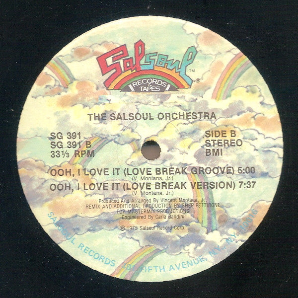 The Salsoul Orchestra : Ooh, I Love It (Love Break) (12", Single)