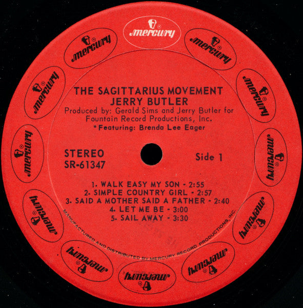 Jerry Butler : The Sagittarius Movement (LP, Album)