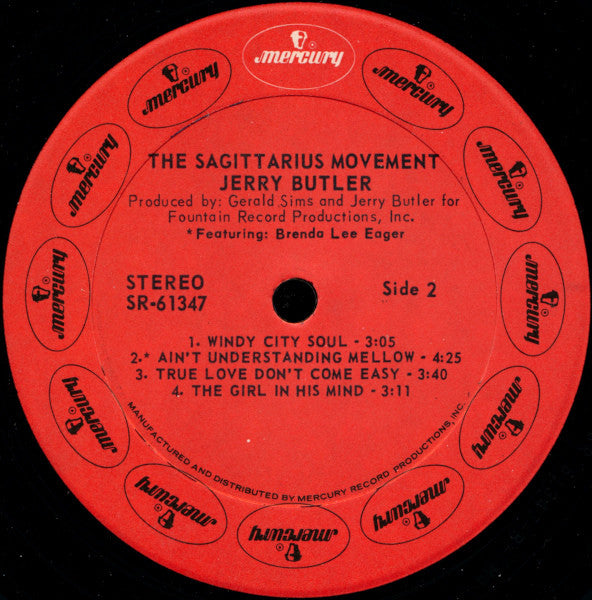 Jerry Butler : The Sagittarius Movement (LP, Album)