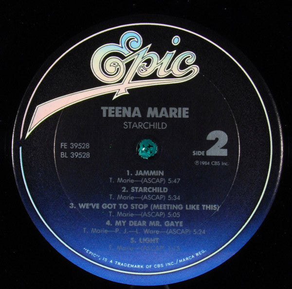 Teena Marie : Starchild (LP, Album, Car)