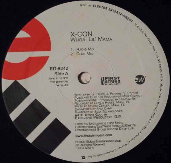 X-Con : Whoa! Lil' Mama (12", Promo)