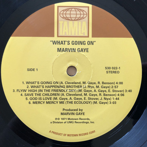 Marvin Gaye : What's Going On (LP, Album, RE, Gat)