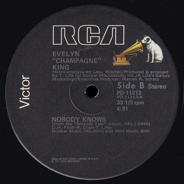 Evelyn "Champagne" King* : Shame (12", Single)