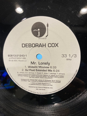 Deborah Cox : Mr. Lonely (12", Single)