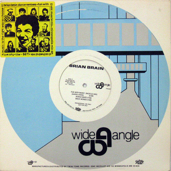 Brian Brain : Fun With Music (12", Promo)