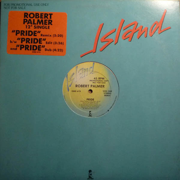 Robert Palmer : Pride (12", Single, Promo)