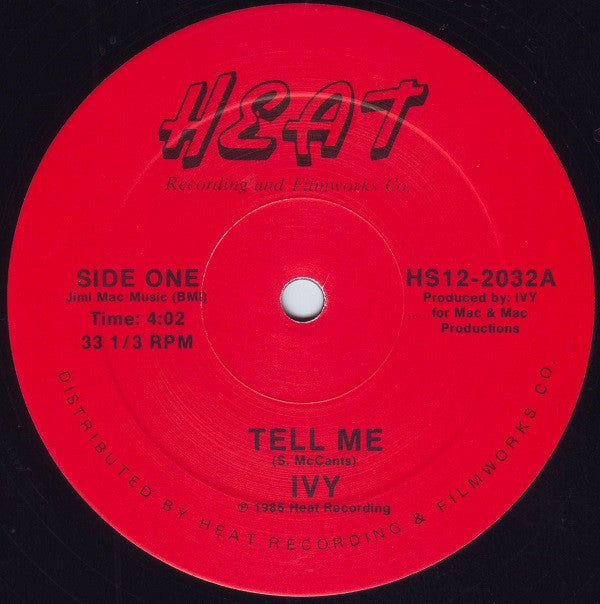 Ivy (2) : Tell Me (12")