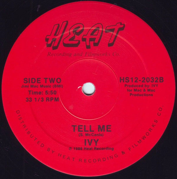 Ivy (2) : Tell Me (12")