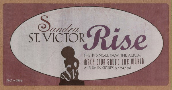 Sandra St. Victor : Rise (12", Promo)