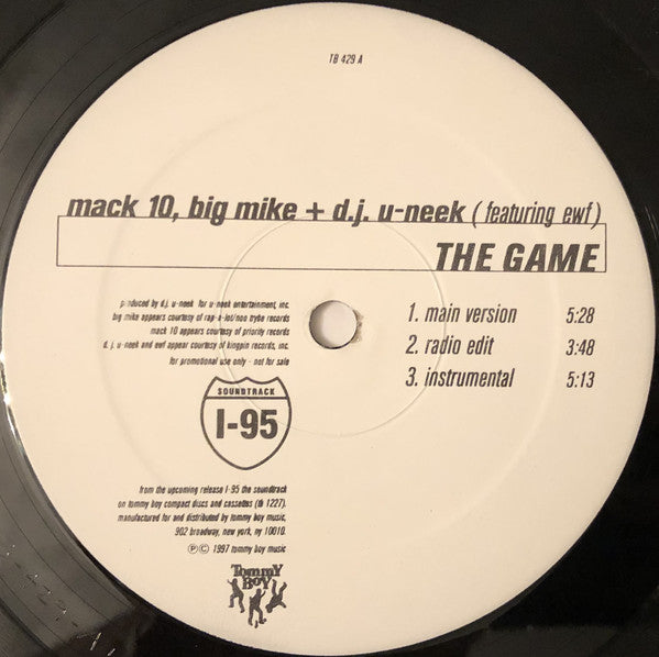 Mack 10, Big Mike (3) & DJ U-Neek / Mia X : The Game / Soldier Funk (12", Single)