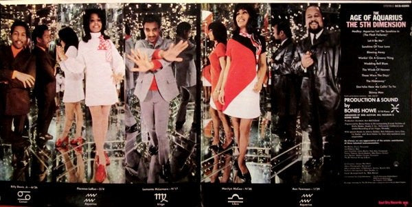 The 5th Dimension* : The Age Of Aquarius (LP, Album, All)