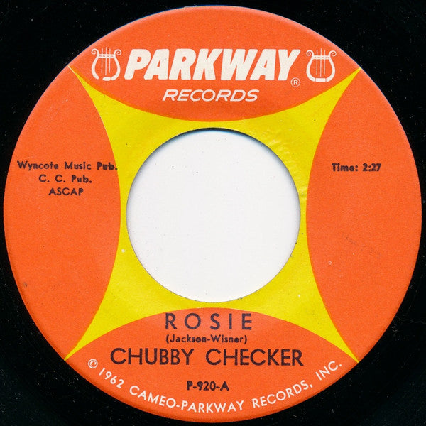 Chubby Checker : Rosie / Lazy Elsie Molly (7", Single)