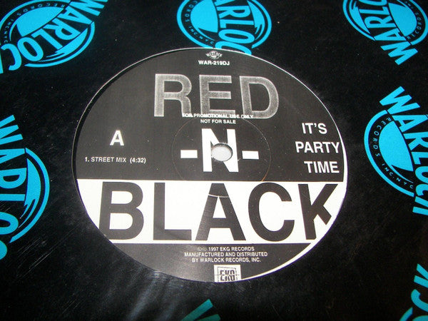 Red-N-Black : It's Party Time (12", Promo)