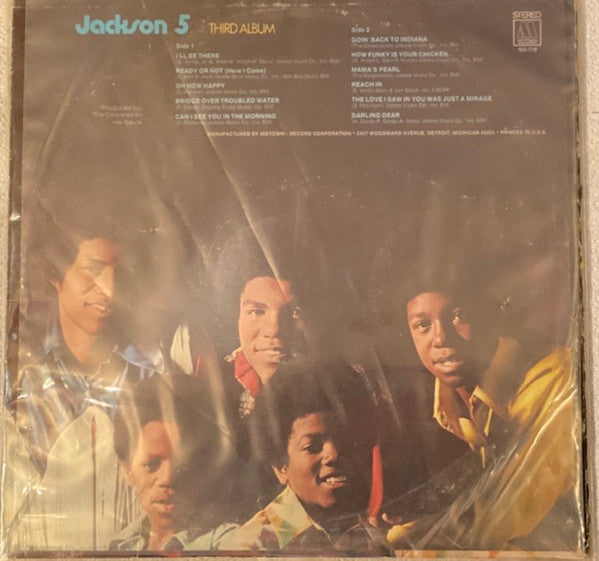 The Jackson 5 : Third Album (LP, Album, Dyn)