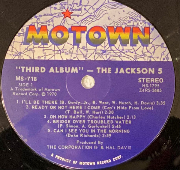 The Jackson 5 : Third Album (LP, Album, Dyn)