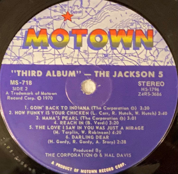 The Jackson 5 : Third Album (LP, Album, Dyn)