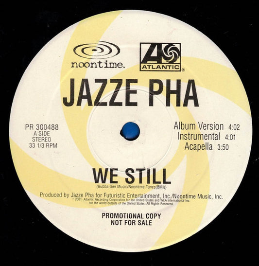 Jazze Pha : We Still / Playboy (12", Promo)