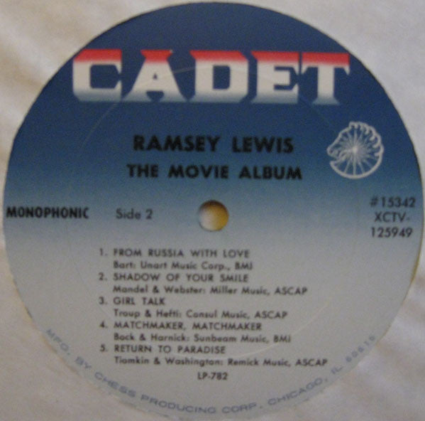 Ramsey Lewis : The Movie Album (LP, Album, Mono, Gat)