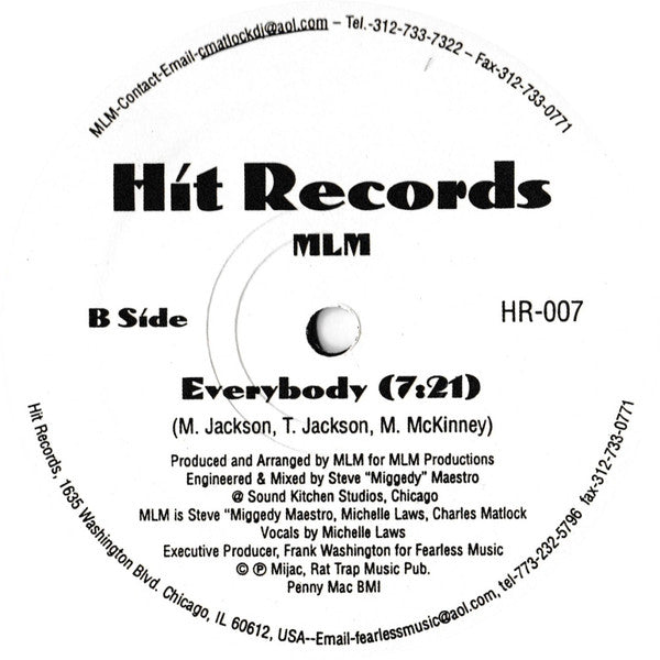 MLM Featuring Cherazade : Encore (12", Single)