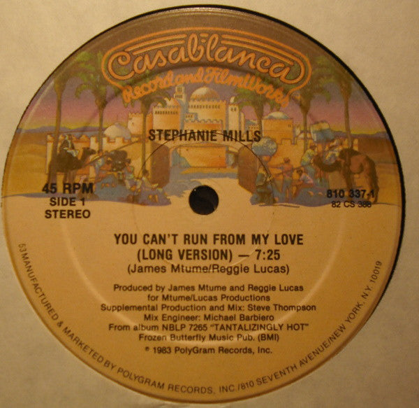Stephanie Mills : You Can't Run From My Love (12", 53)