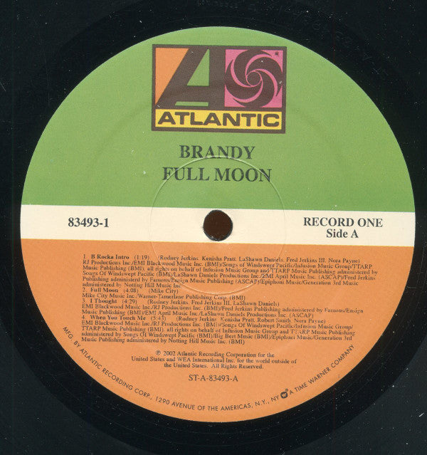 Brandy (2) : Full Moon (2xLP, Album)