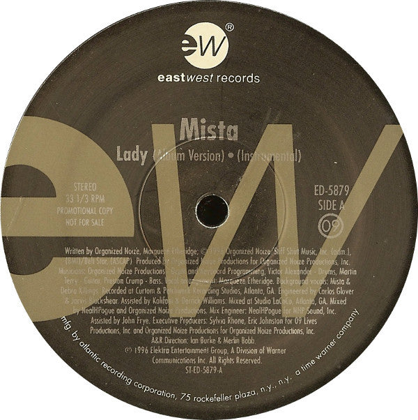 Mista : Lady (12", Promo)