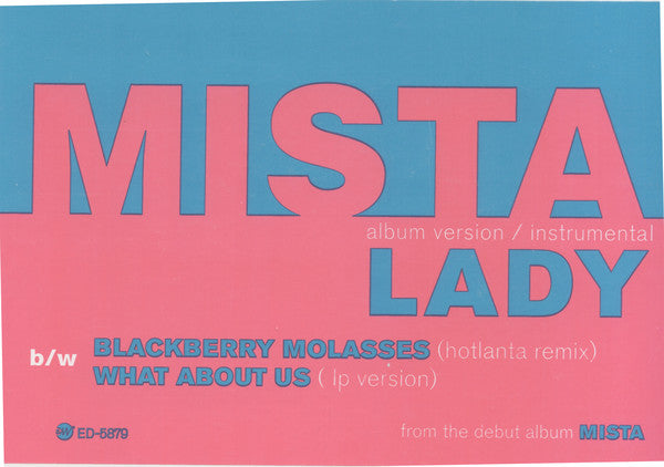 Mista : Lady (12", Promo)