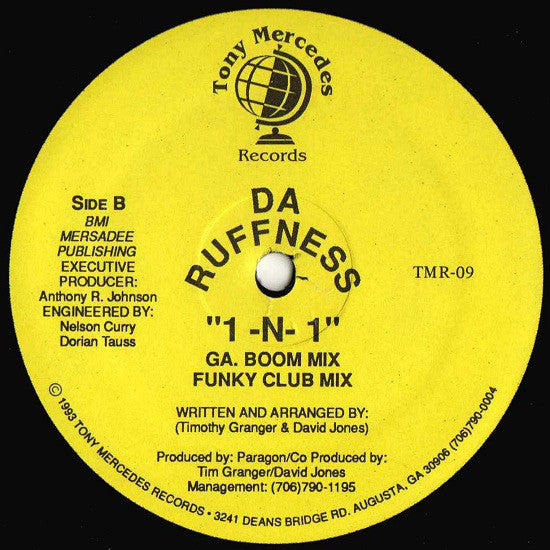 Da Ruffness : 1 -N- 1 (12")