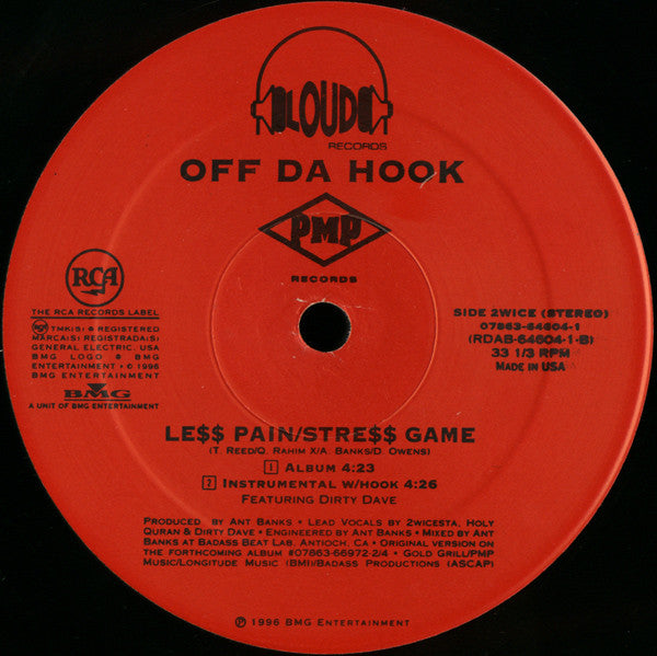 Off Da Hook : Off Da Hook (12")