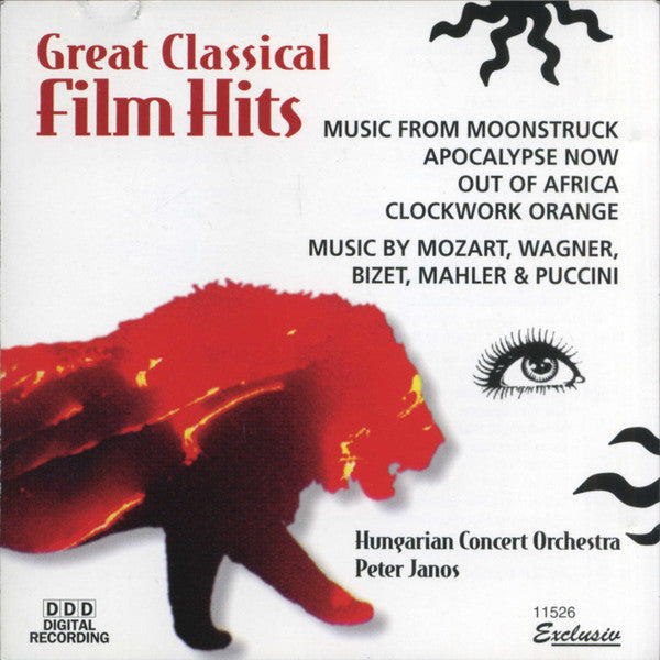Hungarian Concert Orchestra*, Peter Janos : Great Classical Film Hits (CD, Album)