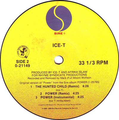 Ice-T : High Rollers (12", Maxi, Spe)