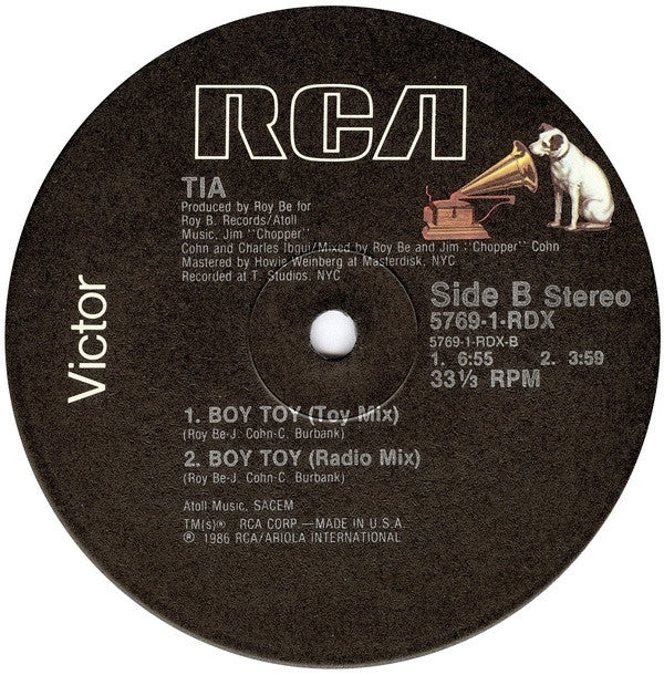 Tia : Boy Toy (12")