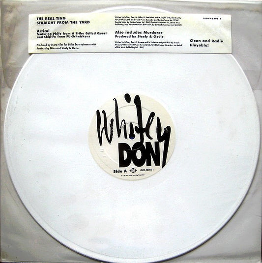 Whitey Don : Artical (12", Promo, Whi)