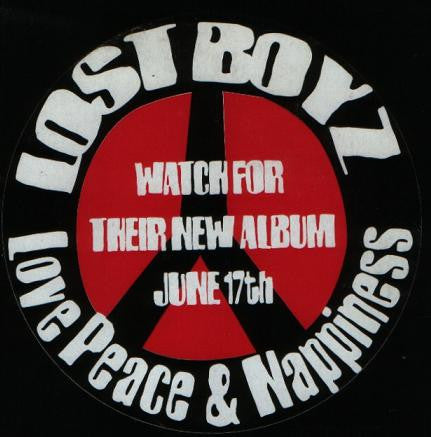 Lost Boyz : Love, Peace & Nappiness (12", Promo)