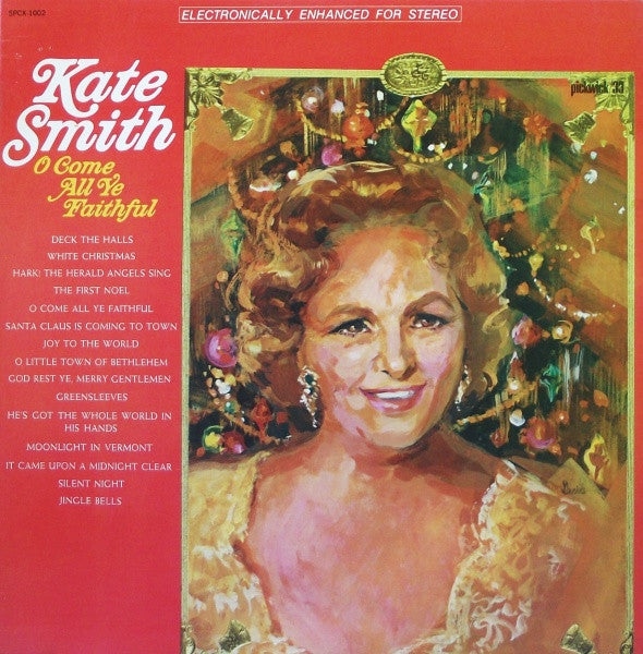 Kate Smith (2) : O Come All Ye Faithful (LP, Album)