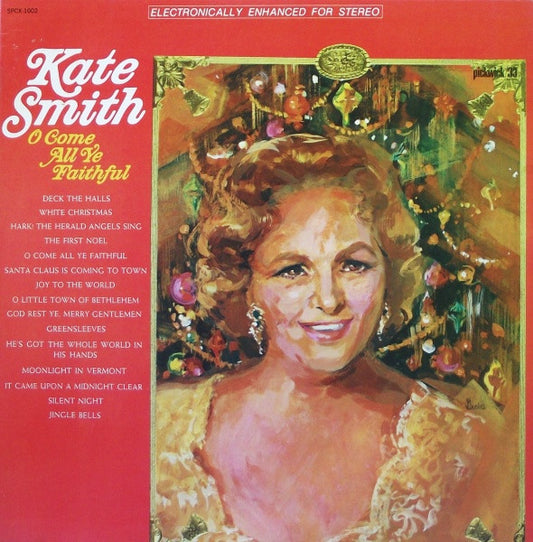 Kate Smith (2) : O Come All Ye Faithful (LP, Album)