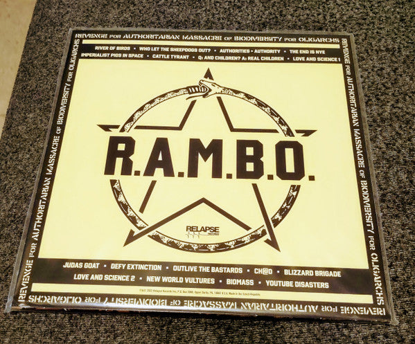 R.A.M.B.O. : Defy Extinction (LP, Album, Ltd, Pic)