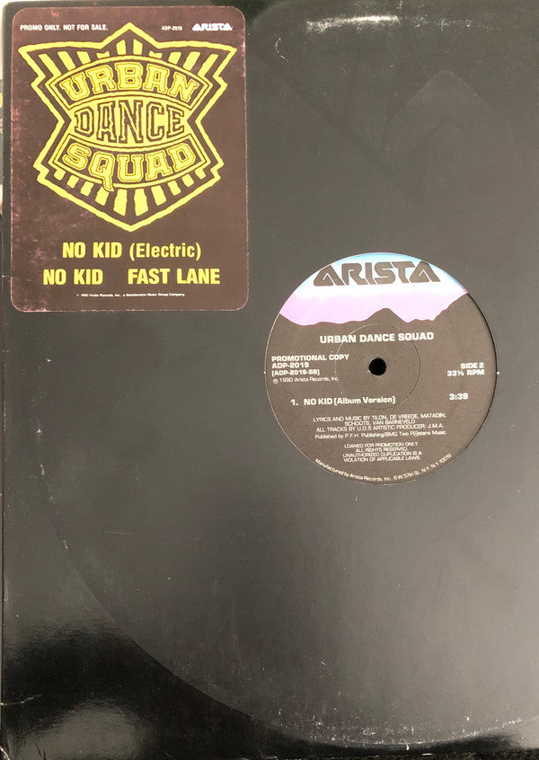 Urban Dance Squad : No Kid (12", Promo)