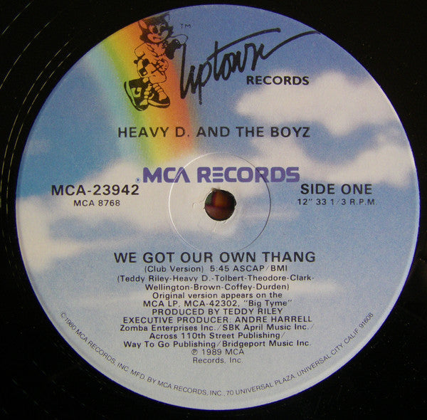 Heavy D. & The Boyz : We Got Our Own Thang (12", Single)