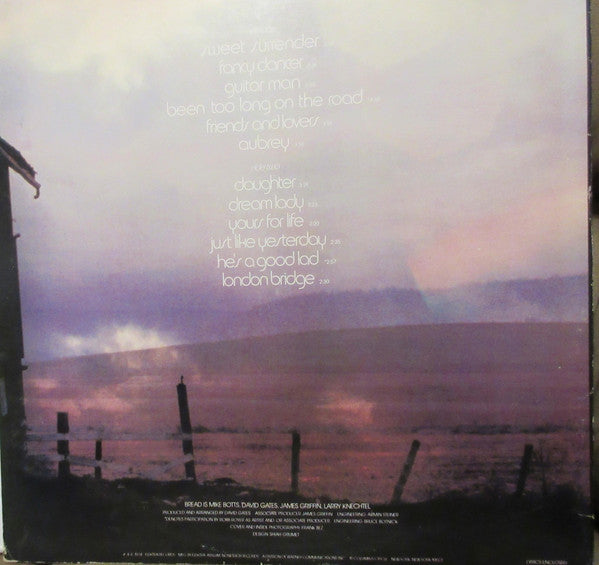 Bread : The Best Of Bread, Volume Two (LP, Comp, PRC)