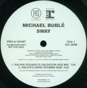 Michael Bublé : Sway (12", Promo)